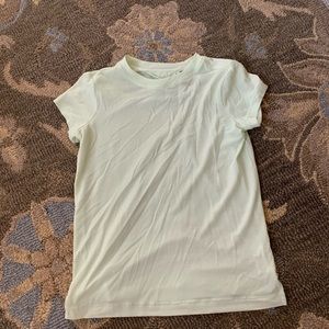 Light green Athleta girls shirt